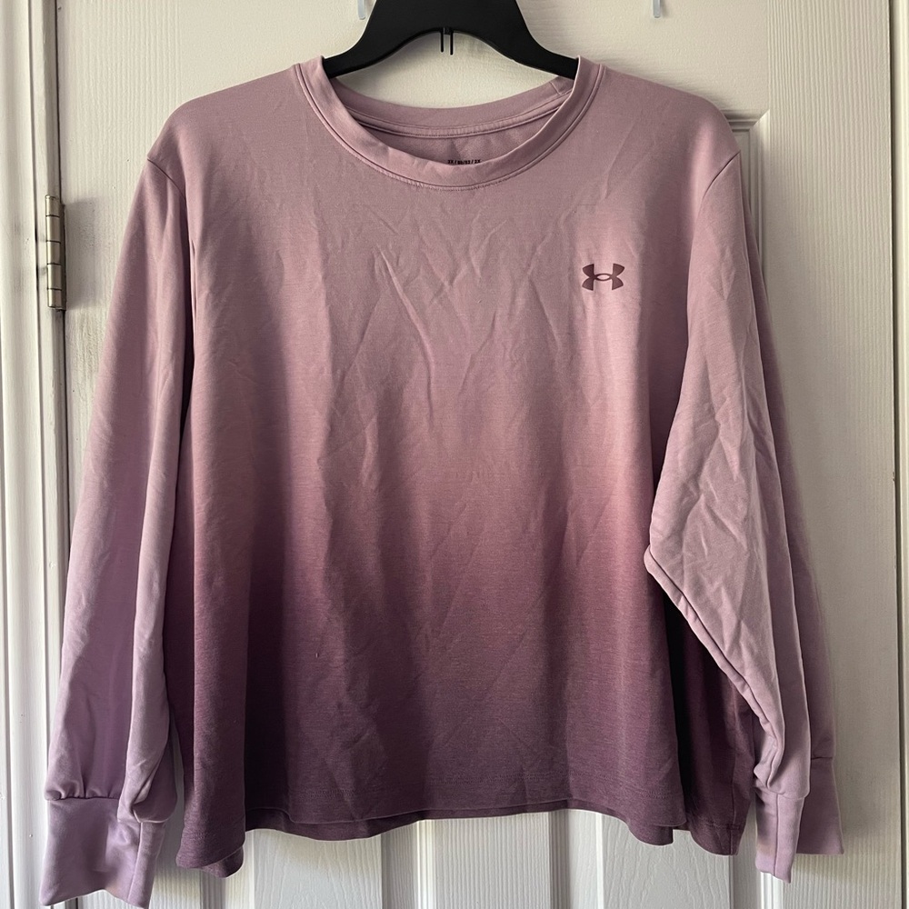 Under Armour Lavender to Plum Ombre Sweatshirt